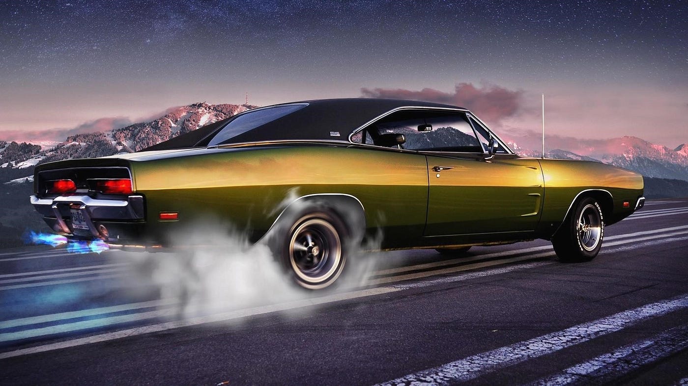 1400x787 Classic Muscle Car Wallpaper HD