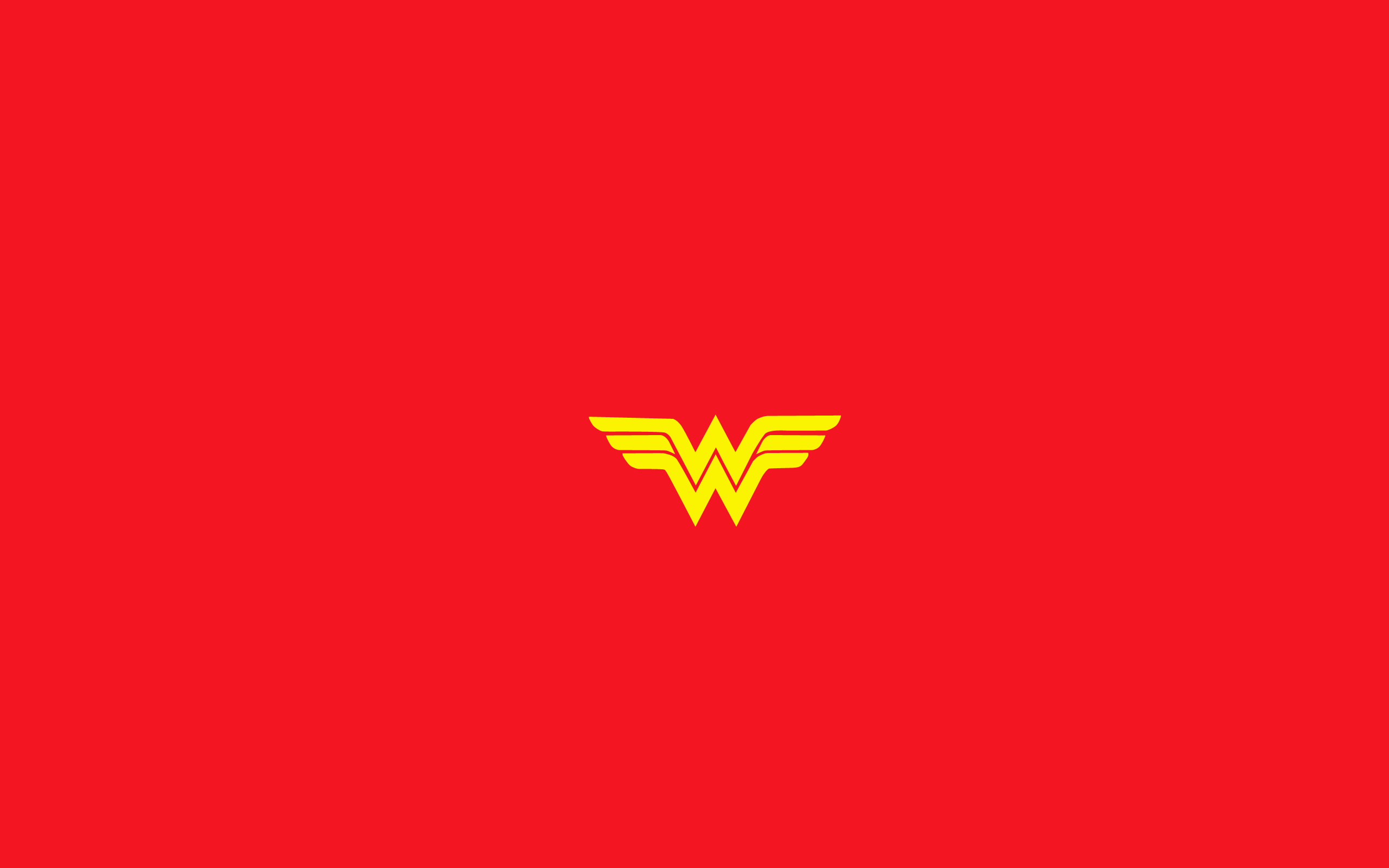 Wonder Woman Logo Minimalist Wallpaper 8k Ultra HD ID8355