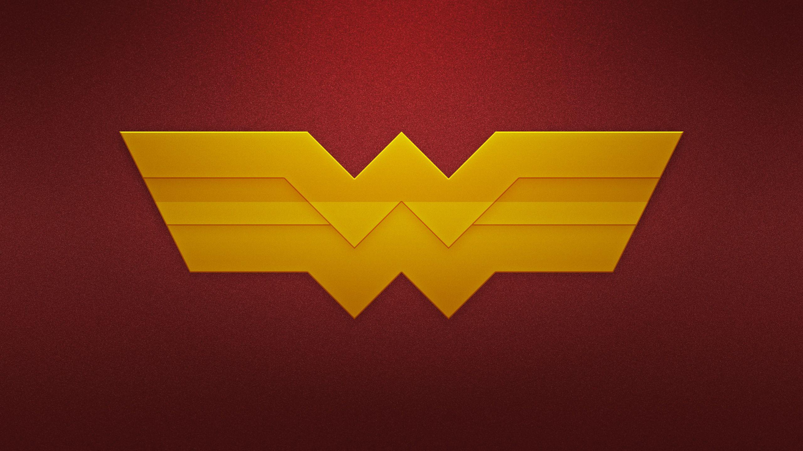 2560x1440 Wonder Woman Logo Art, Logo HD, Hình nền 4k, Hình ảnh