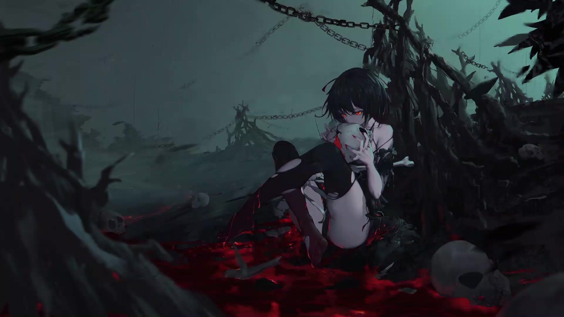 1920x1080 Dark Seele Veliona Honkai Impact 3rd