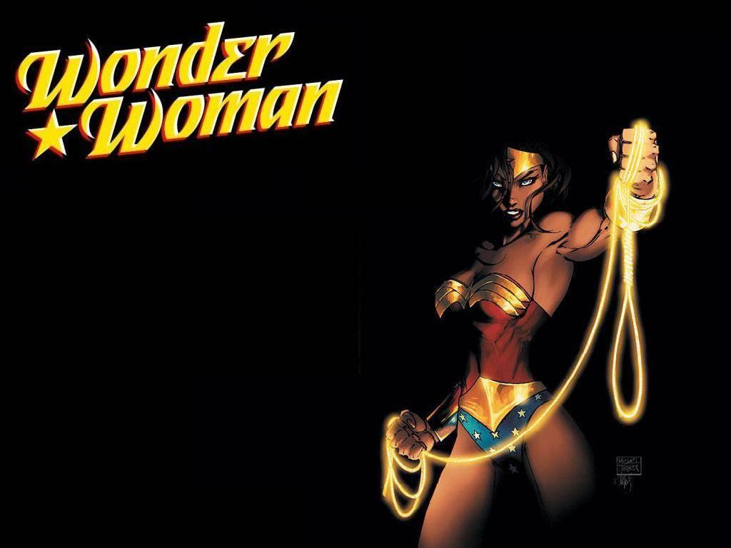 1024x768 Wonder Woman Cartoon Wallpaper Group Picture