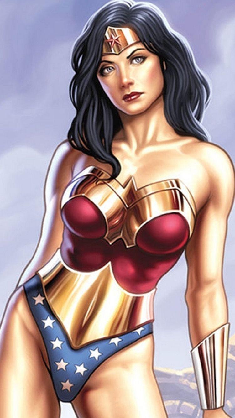 750x1334 Comics Wonder Woman (750x1334) Wallpaper