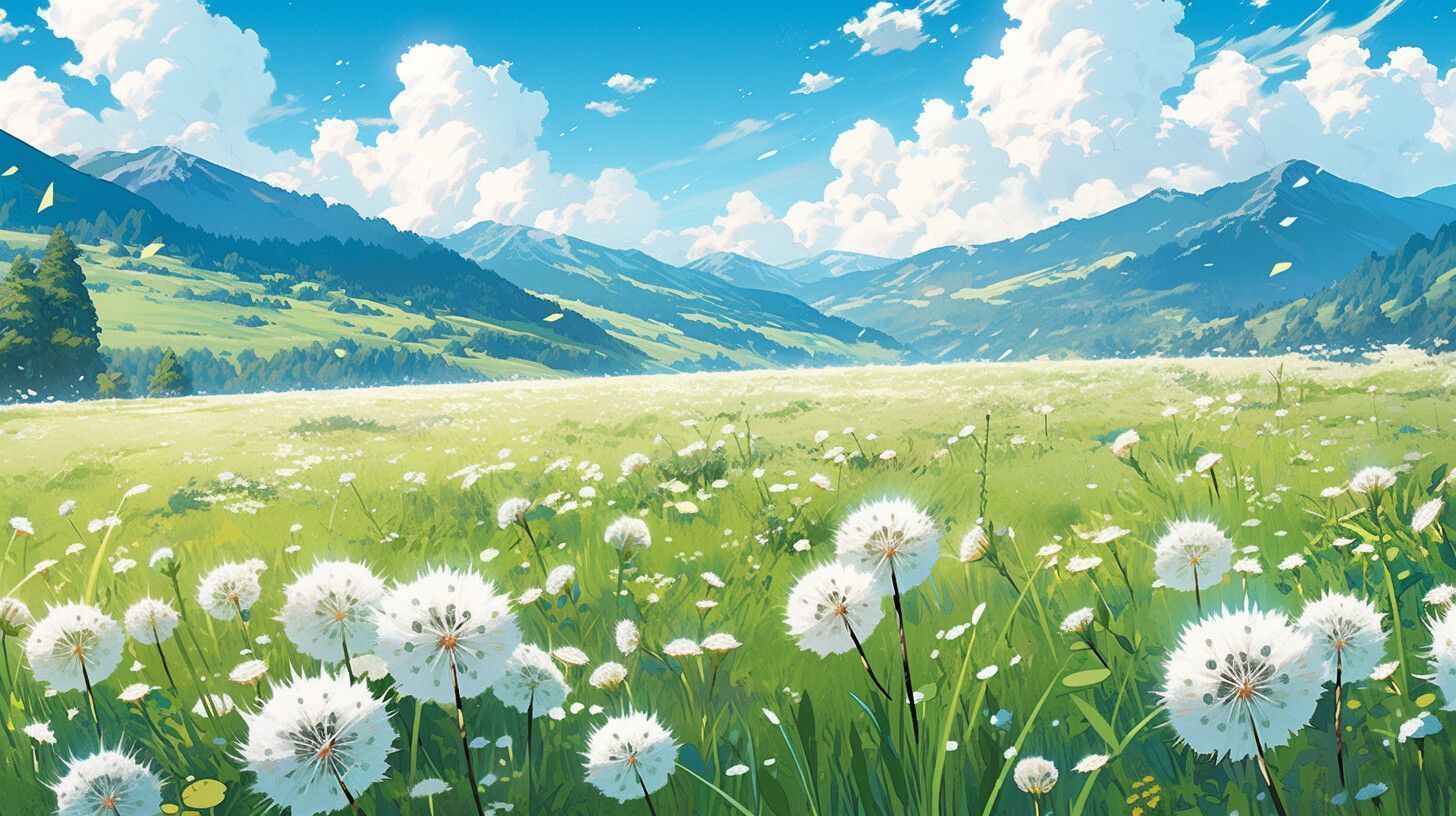 Anime Dandelion Wallpapers - Top Free Anime Dandelion Backgrounds ...