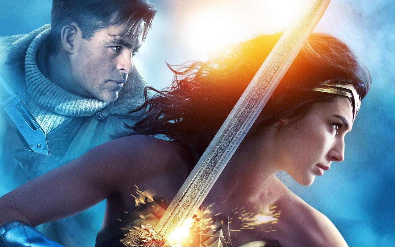 1280x800 Chris Pine Gal Gadot Wonder Woman Wallpaper</a> Wallpaper