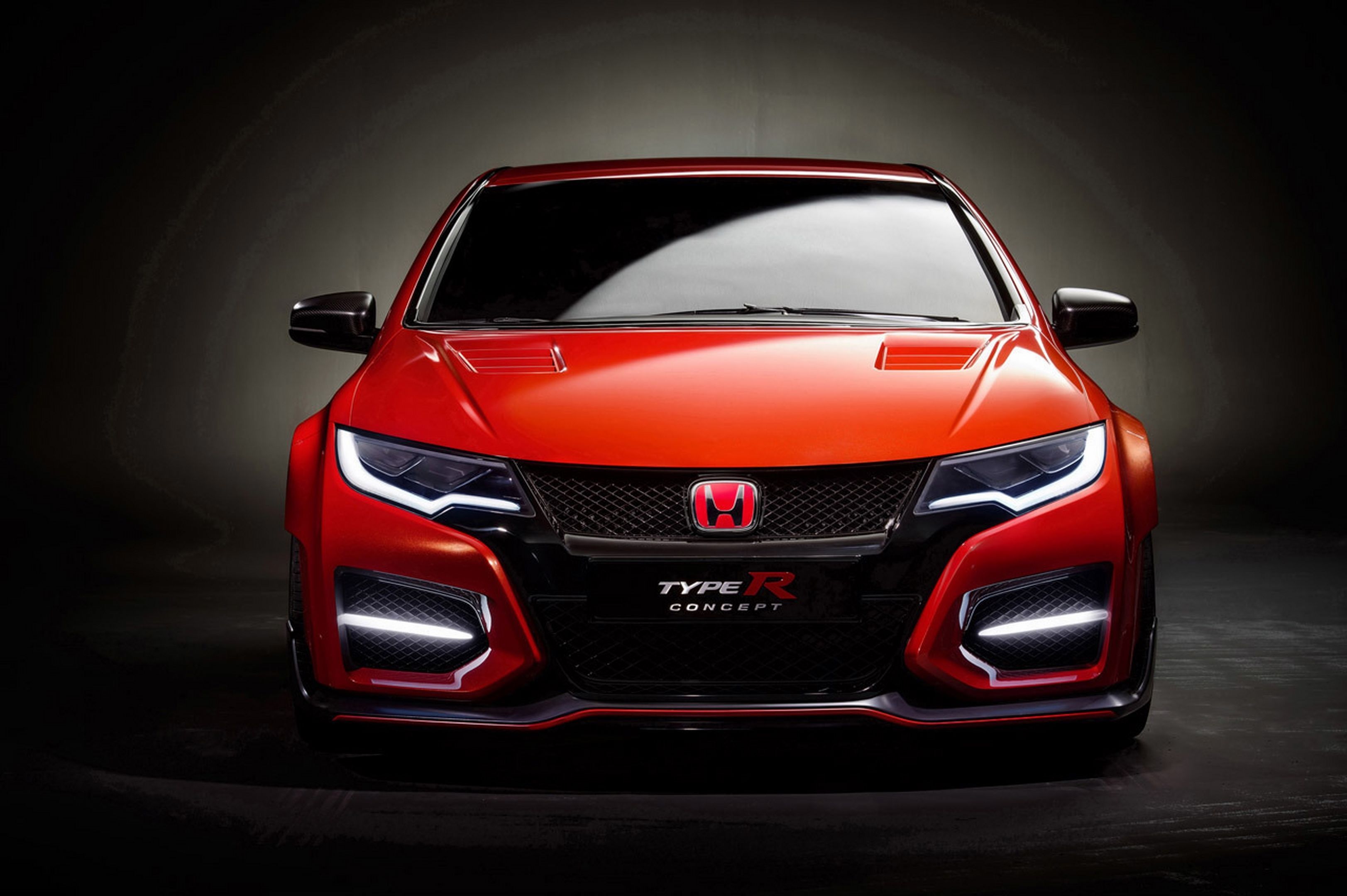 3245x2160 Wallpaper Orange, Car, Honda Civic