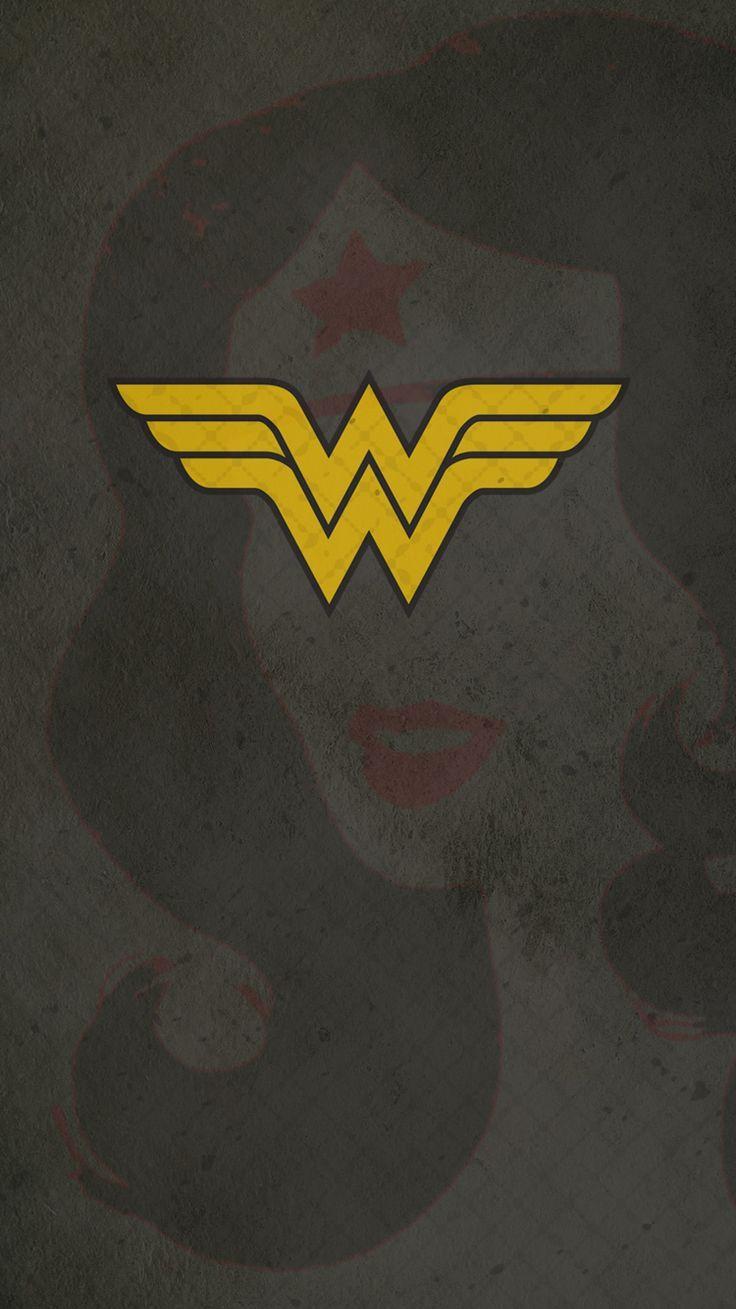 Hình nền biểu tượng Wonder Woman 736x1309 / Họa tiết hình sao ULTRA HD