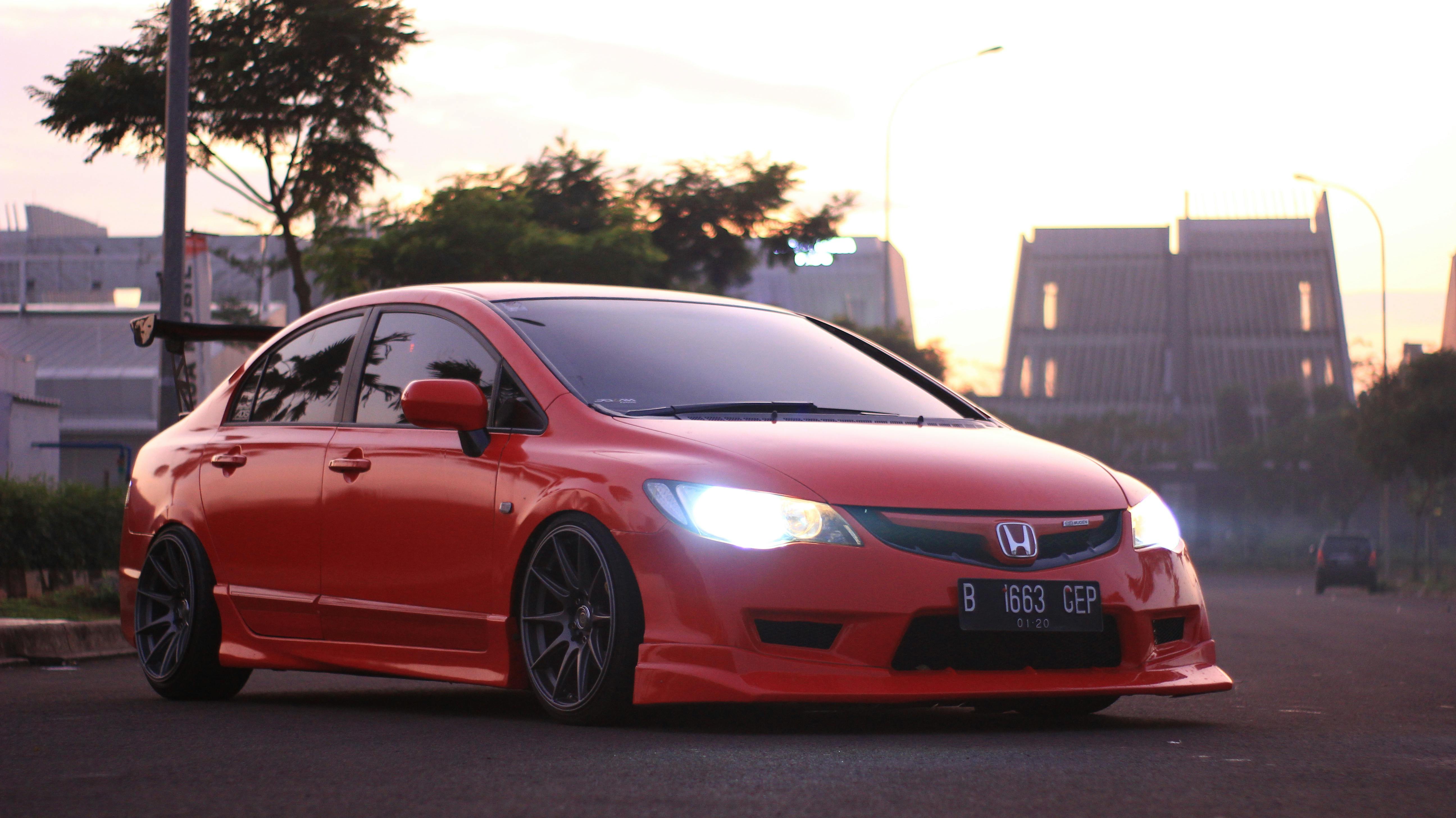 5184x2912 Red Honda Civic Type R · Free