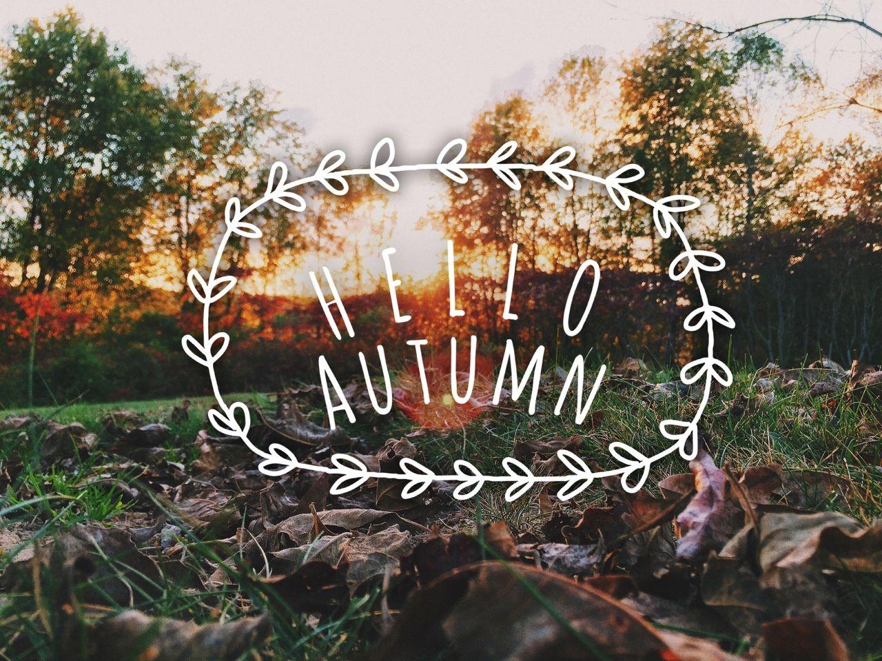 Hello Autumn Desktop Wallpapers Top Free Hello Autumn Desktop