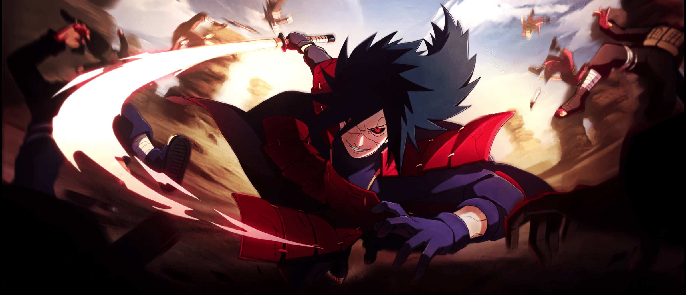 Red Madara Wallpapers - Top Free Red Madara Backgrounds - WallpaperAccess