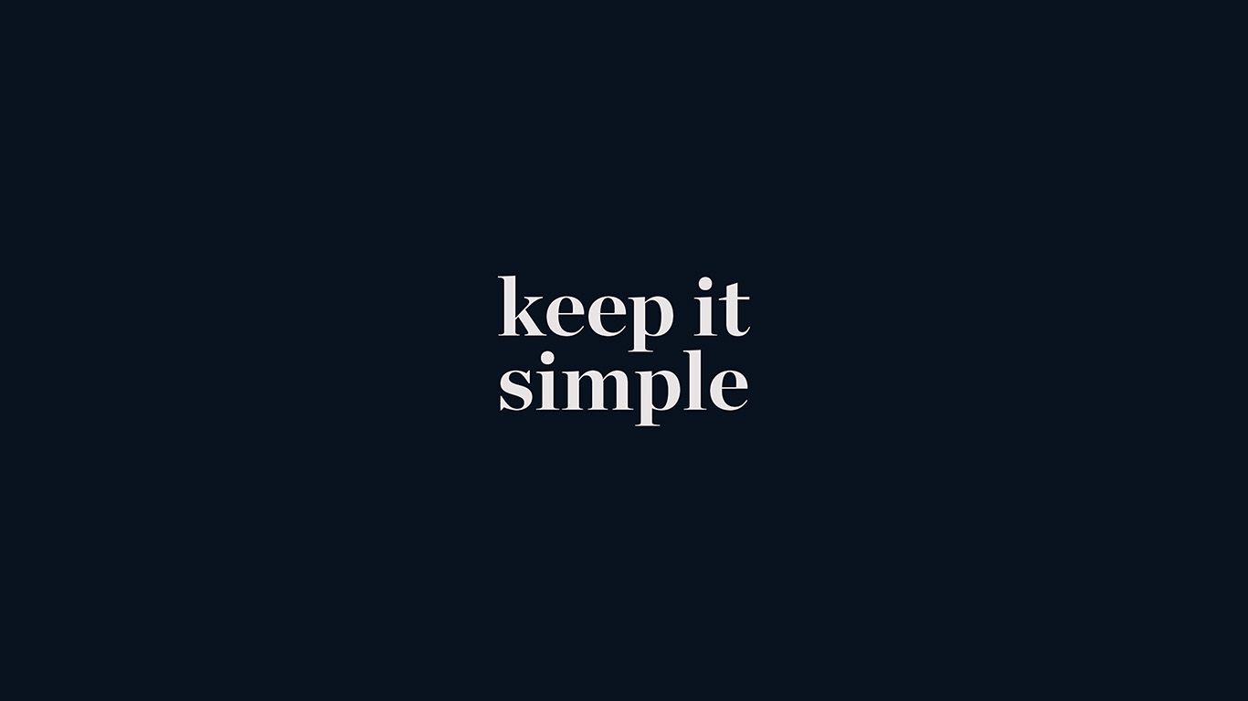 1366x768 Word Quote Dark Blue Illustration Art