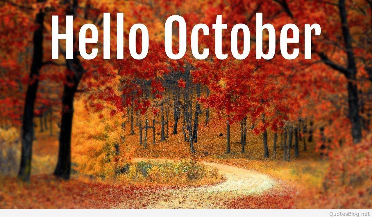 Hello October Desktop Wallpapers Top Free Hello October Desktop