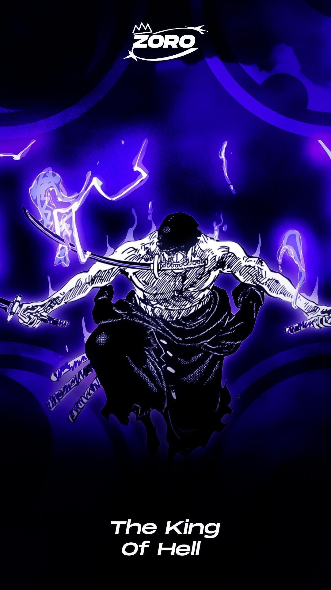 1080x1920 Zoro The King of Hell