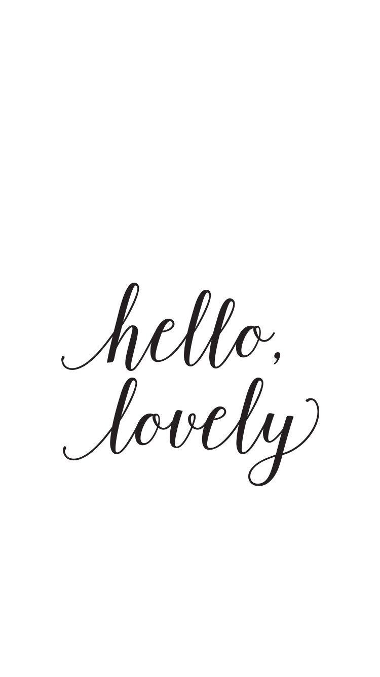 Hello White Wallpapers - Top Free Hello White Backgrounds - WallpaperAccess