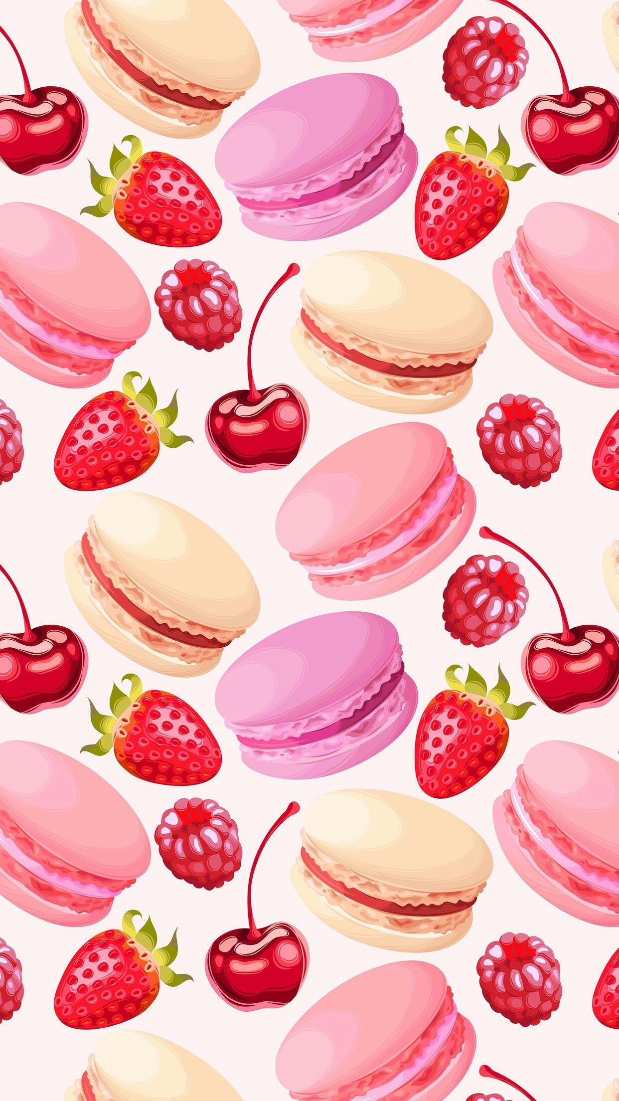 Kawaii Fruit Wallpapers - Top Free Kawaii Fruit Backgrounds - WallpaperAccess