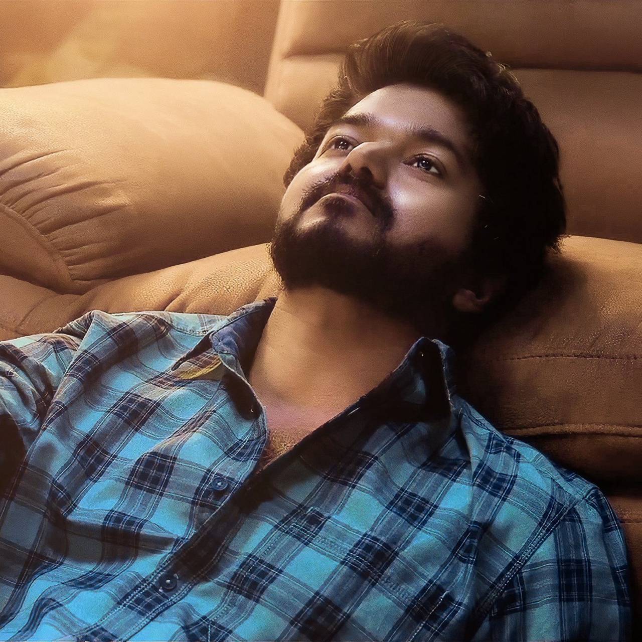 1280x1280 Master Thalapathy Wallpaper