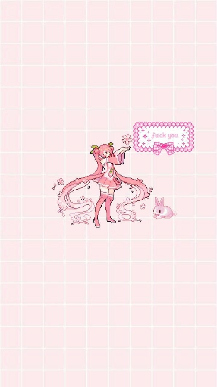 720x1280 Sakura hatsune Miku