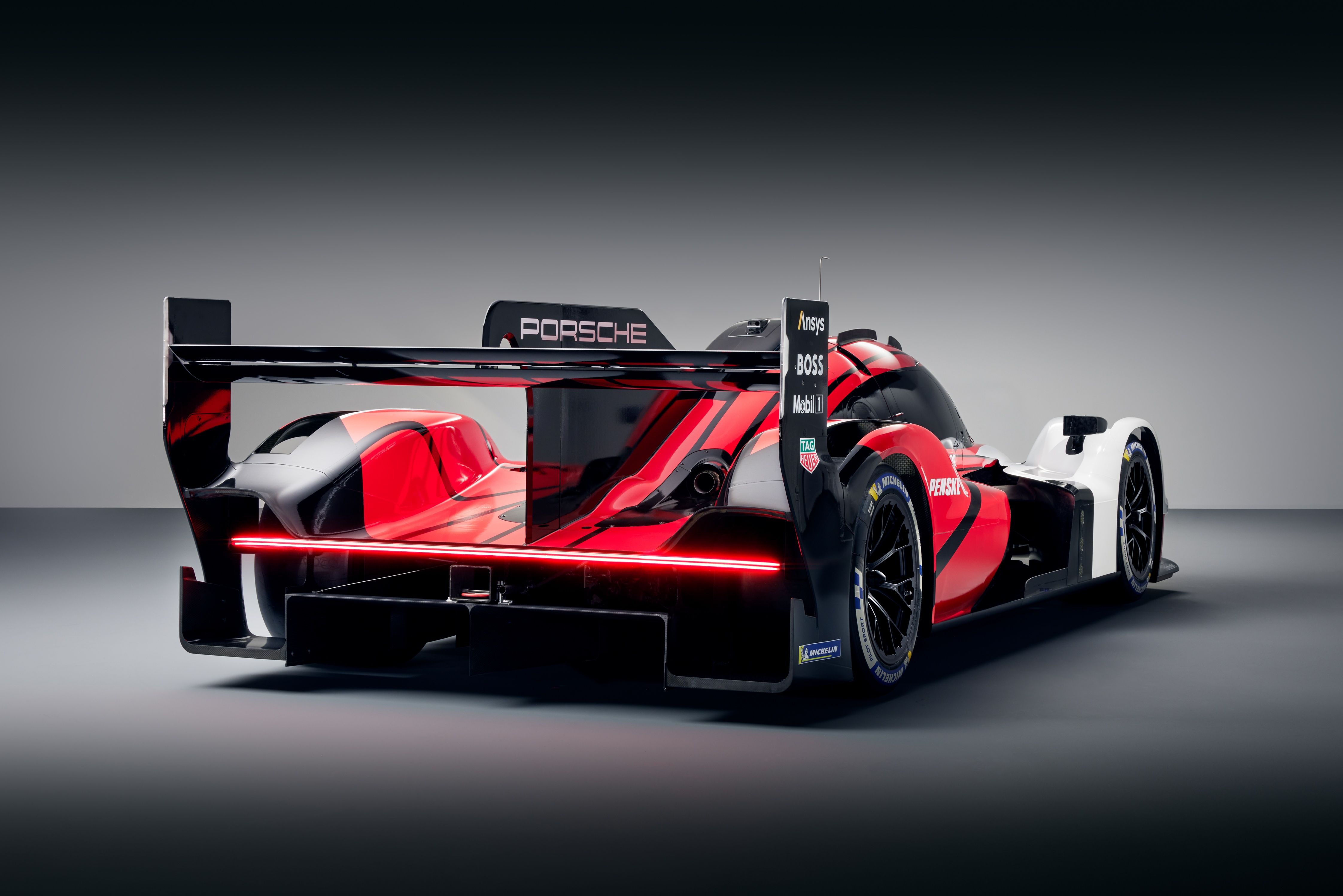 4488x2993 Wallpaper Porsche, rear view, LMDh