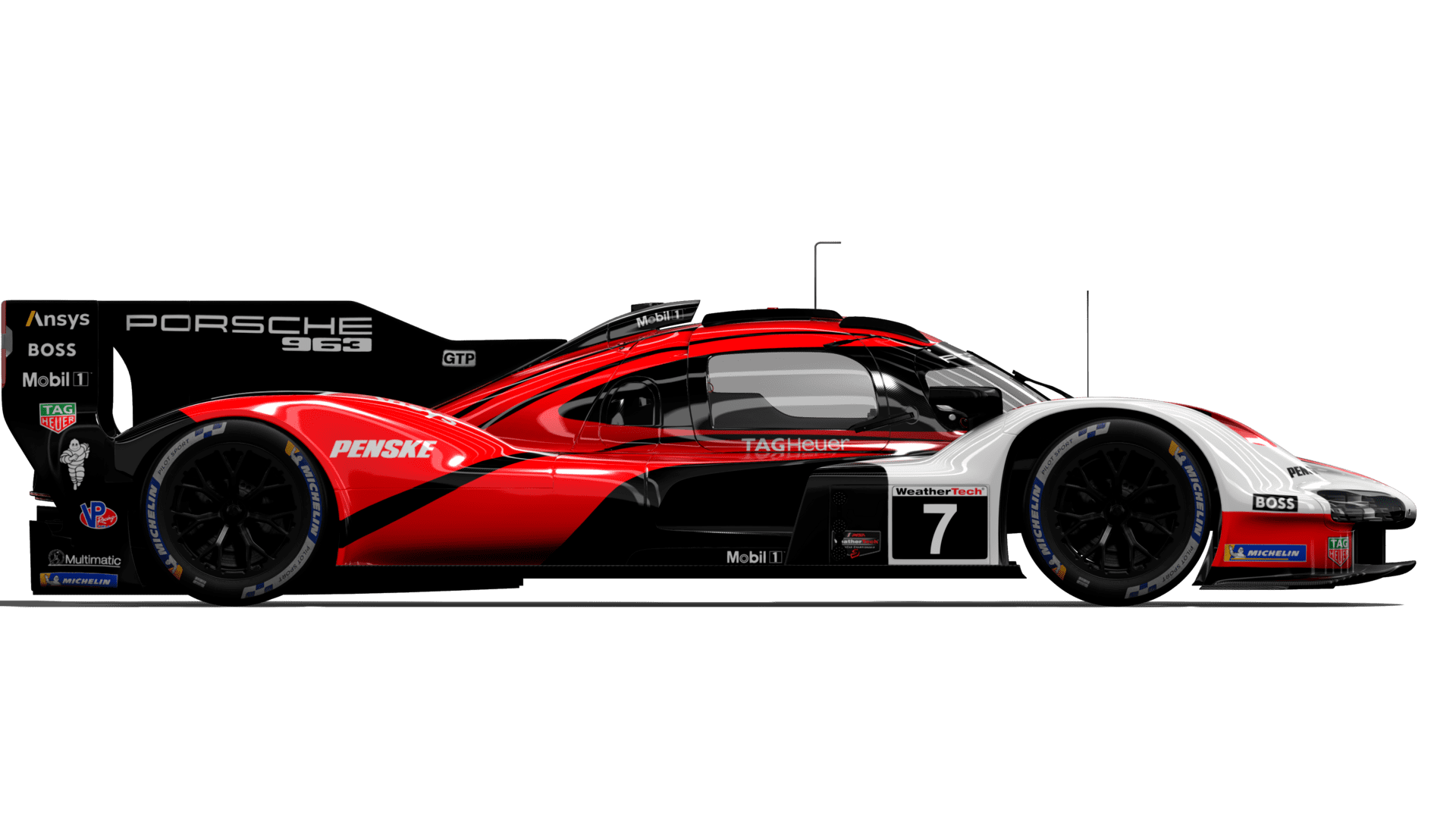 1920x1080 Porsche 963 LMDh IMSA Presentation