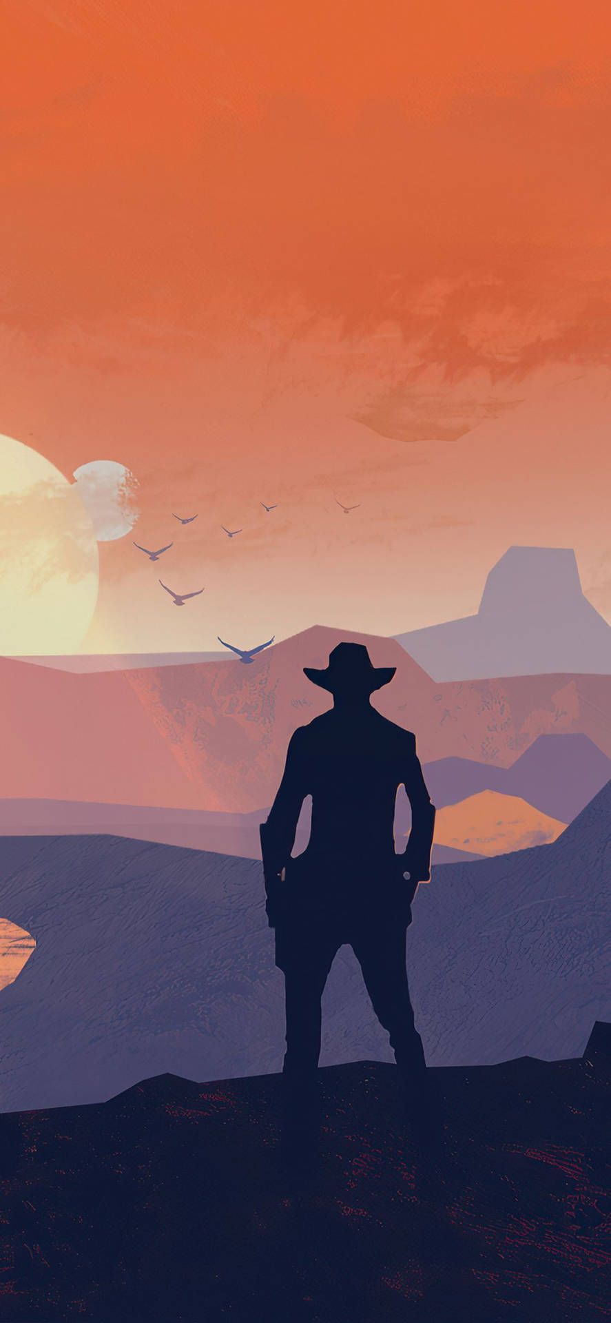 887x1920 Download Red Dead Redemption Colorful
