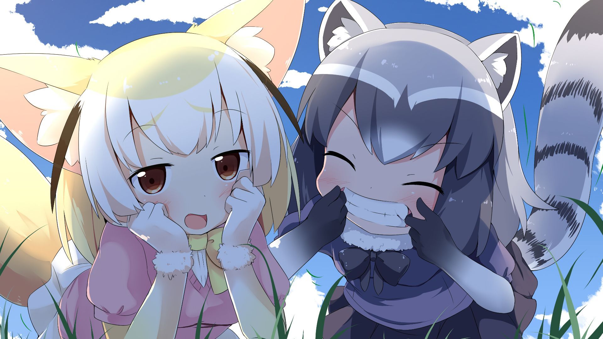 1920x1080 Download Raccoon Kemono Friends
