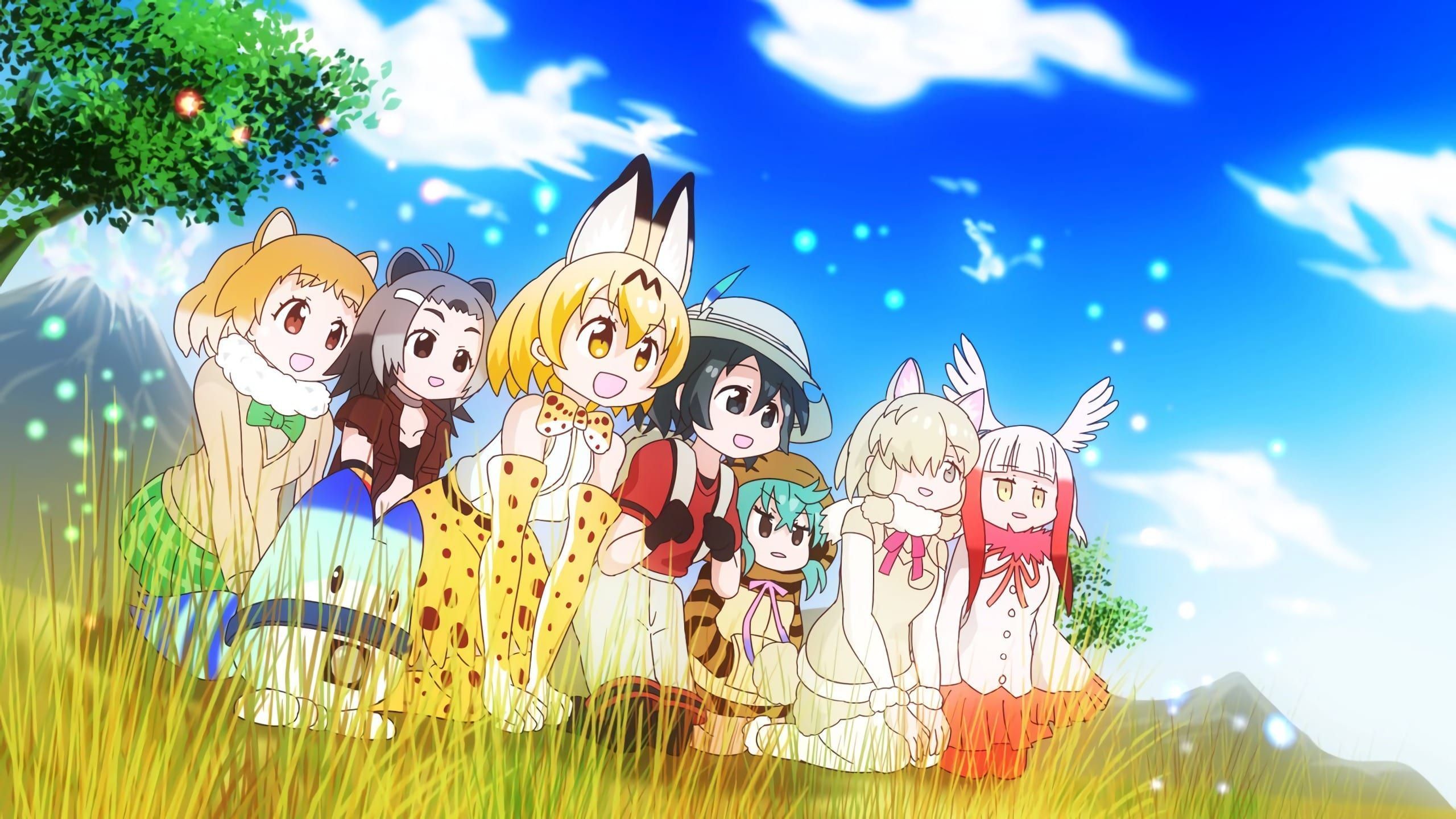 2560x1440 Wallpaper Kemono Friends, Anime