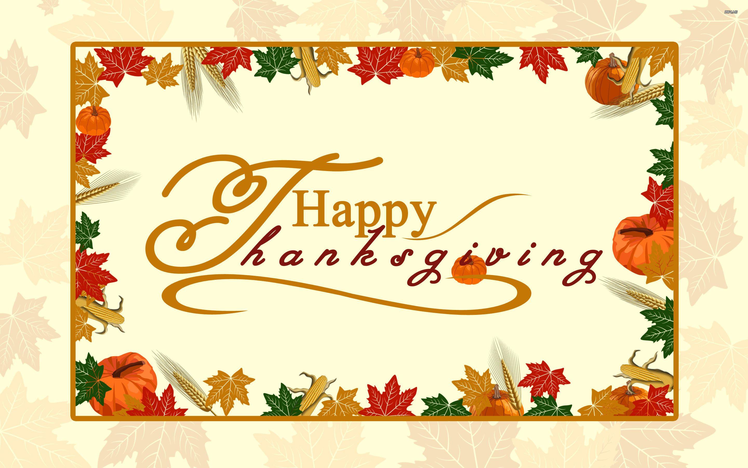 2880x1800 Desktop Wallpaper Thanksgiving Holiday