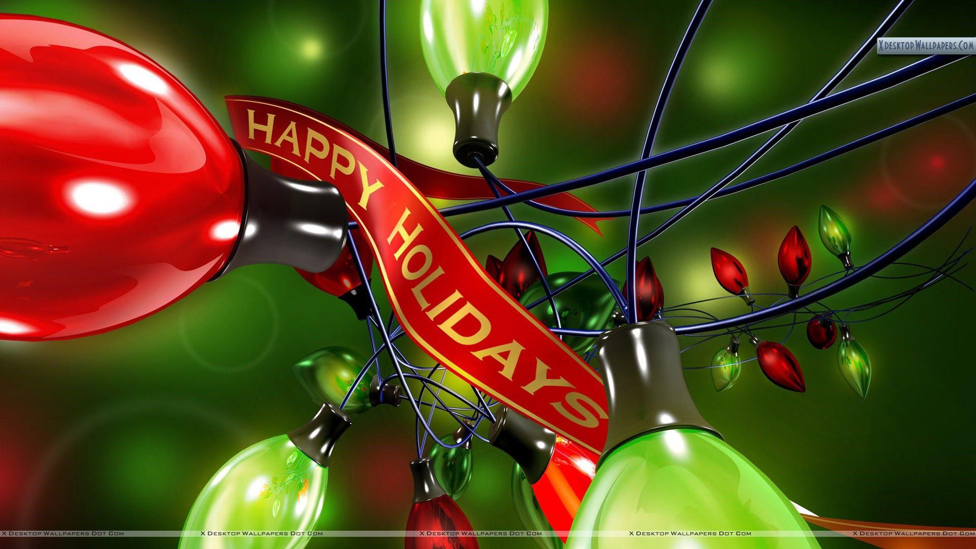 1920x1080 Happy Holidays Wallpaper