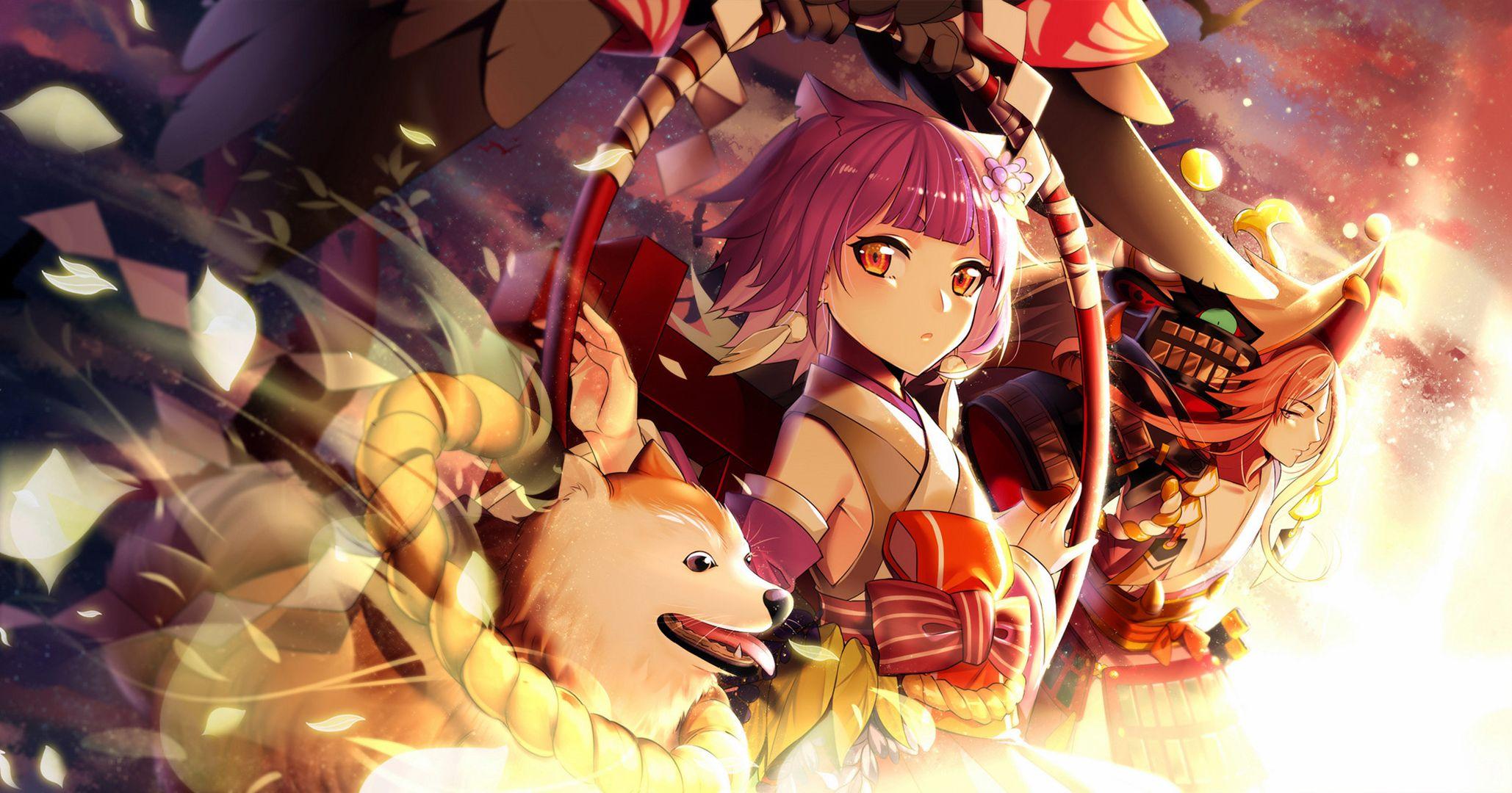 2058x1080 Onmyouji HD Wallpaper and Background Image