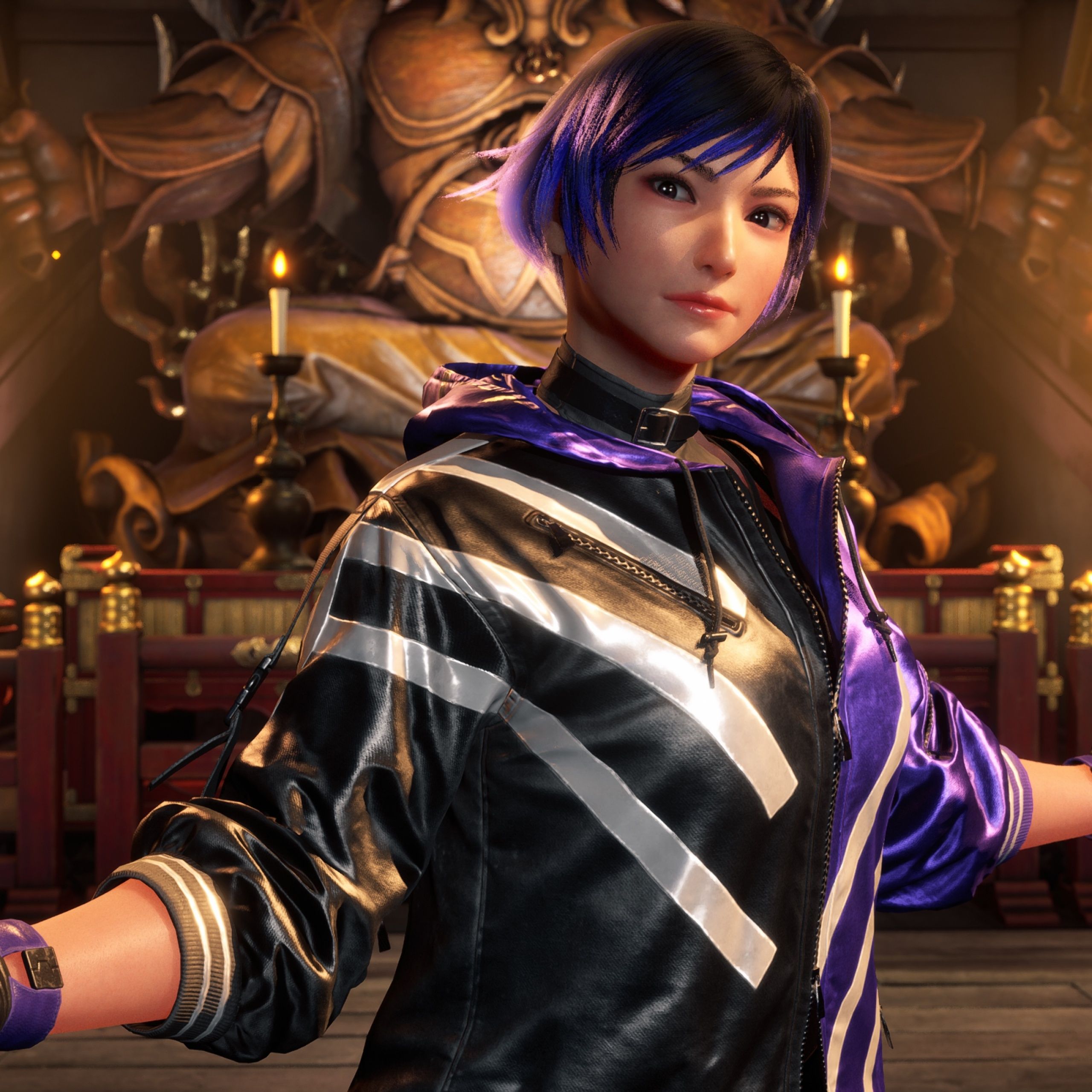 2560x2560 Tekken 8 Wallpaper 4K, Reina