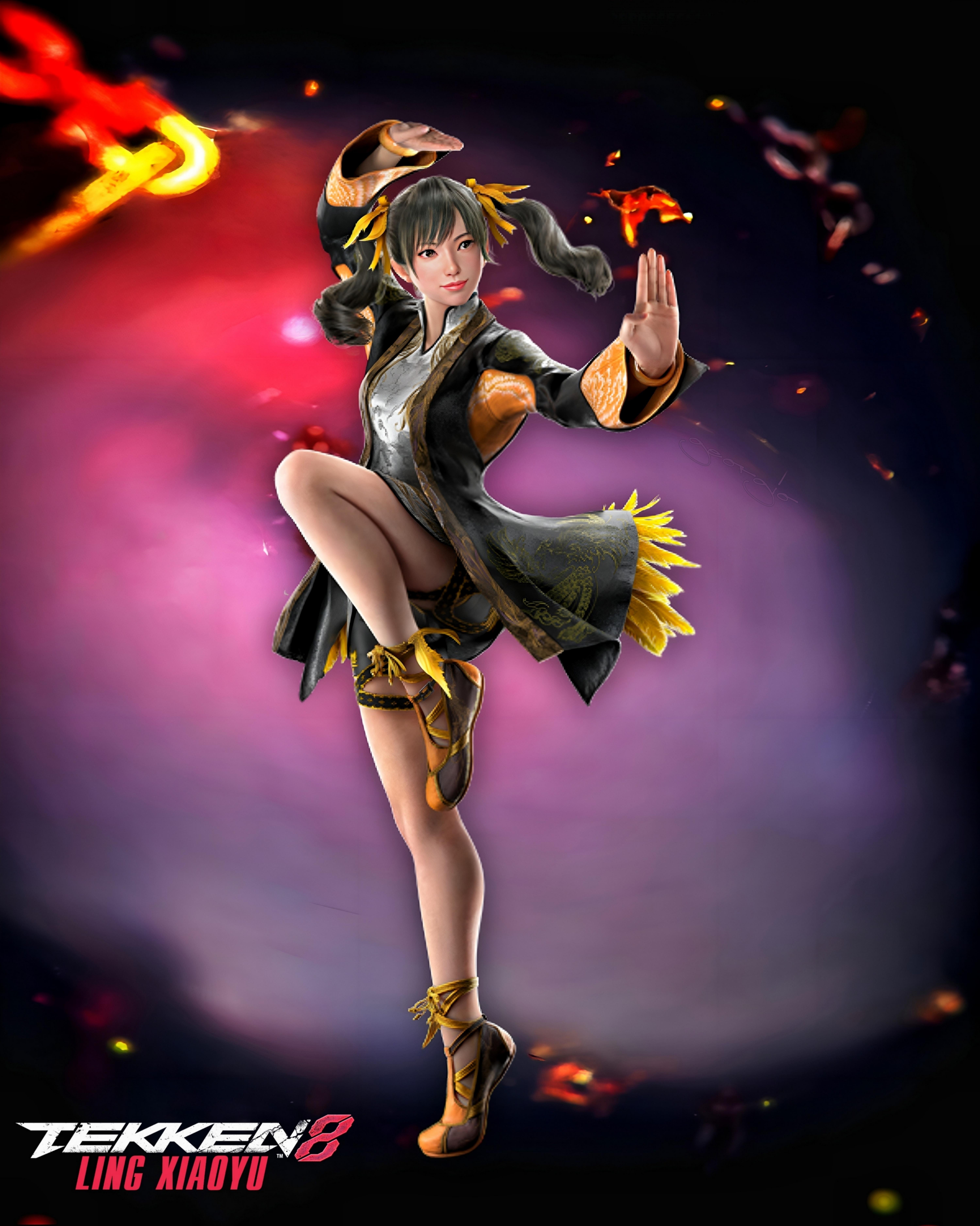 6000x7503 TEKKEN 8 Xiaoyu Custom Wallpaper