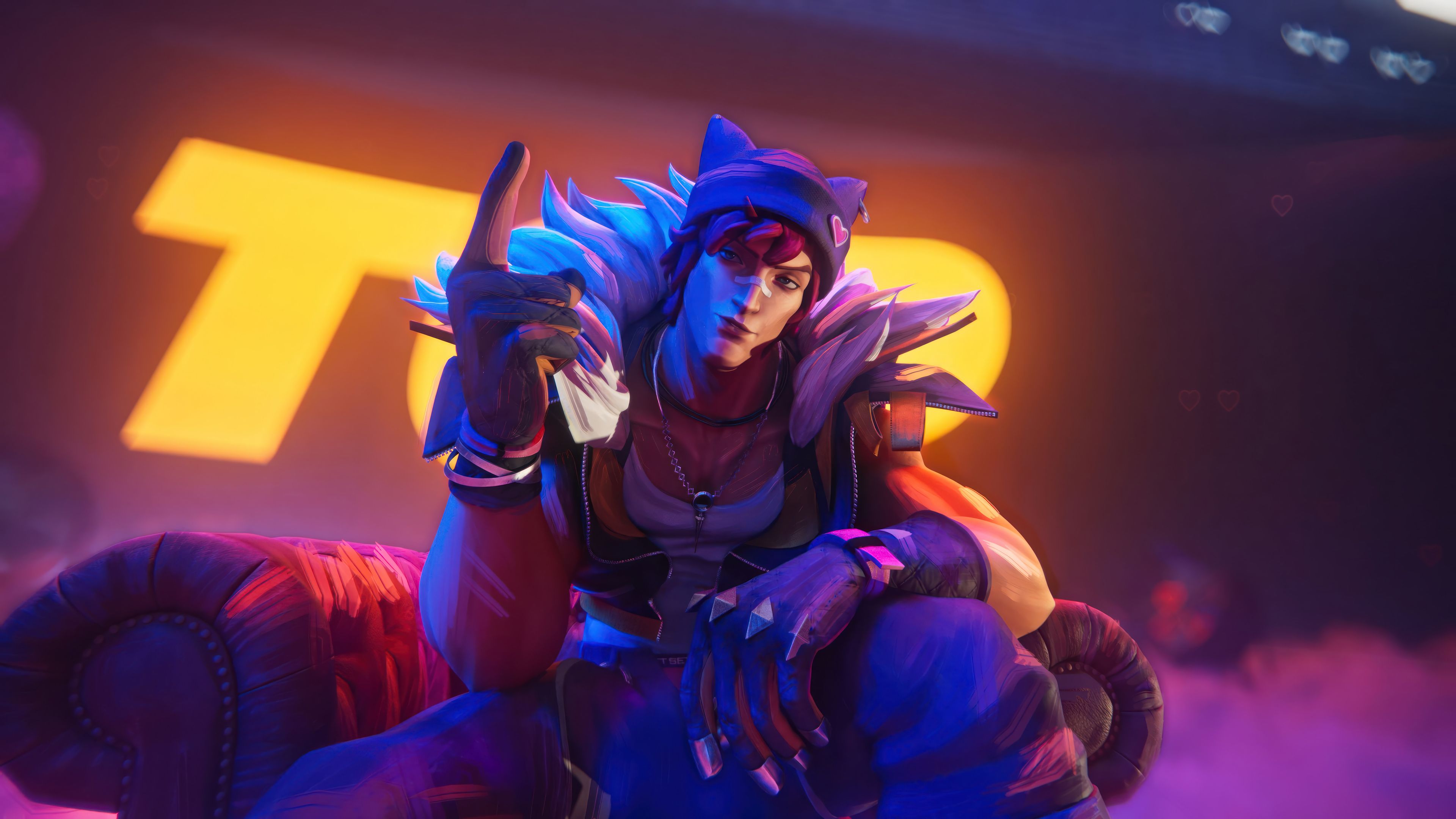 3840x2160 Sett Heartsteel HD Wallpaper