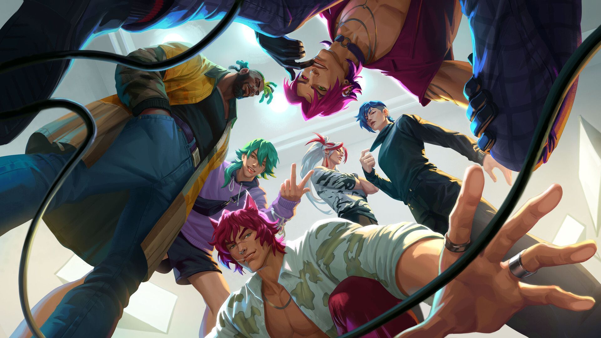1920x1080 HEARTSTEEL Illustrations