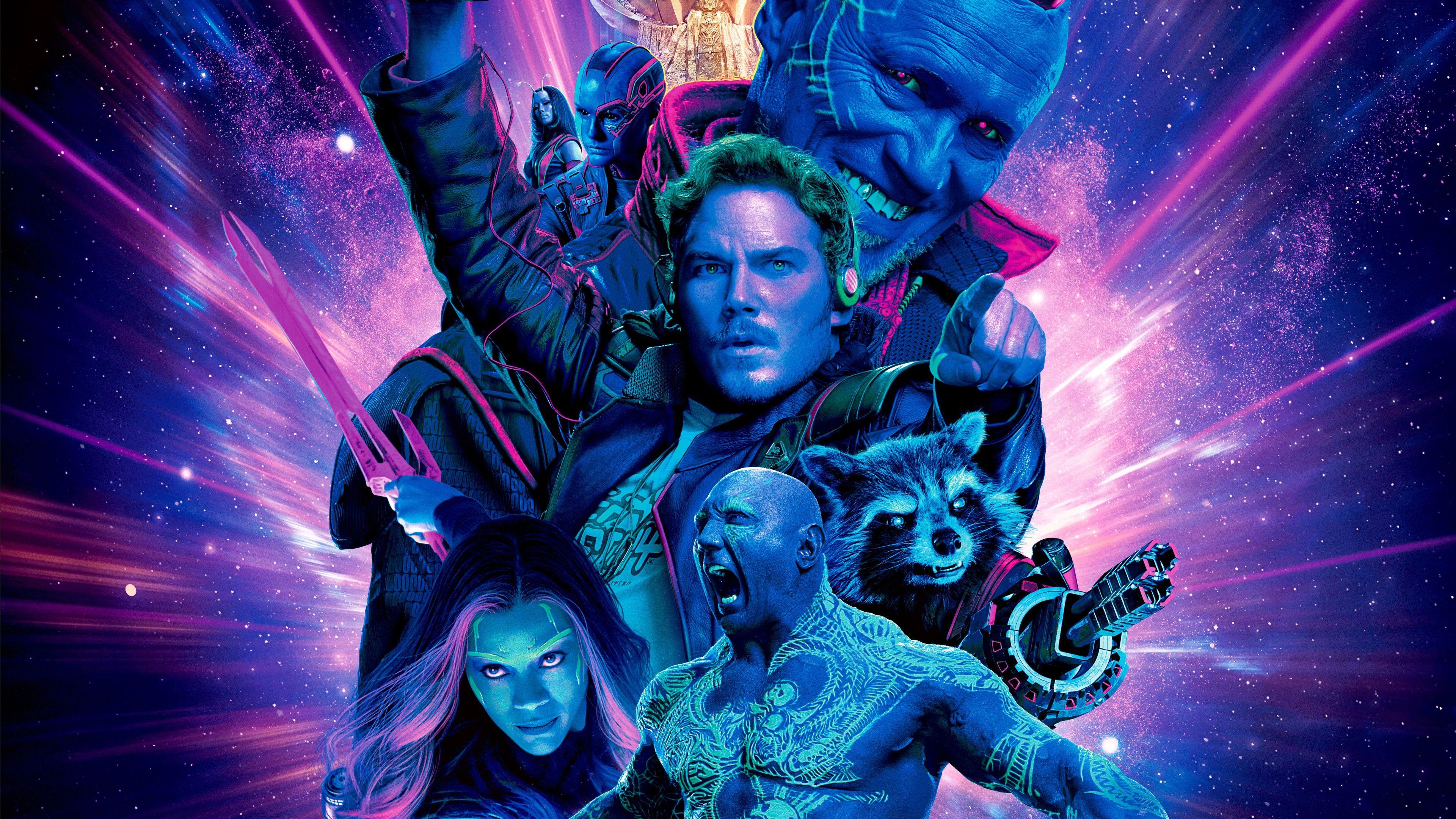 3840x2160 Wallpaper Guardians Of The Galaxy Vol. Star Lord, Gamora