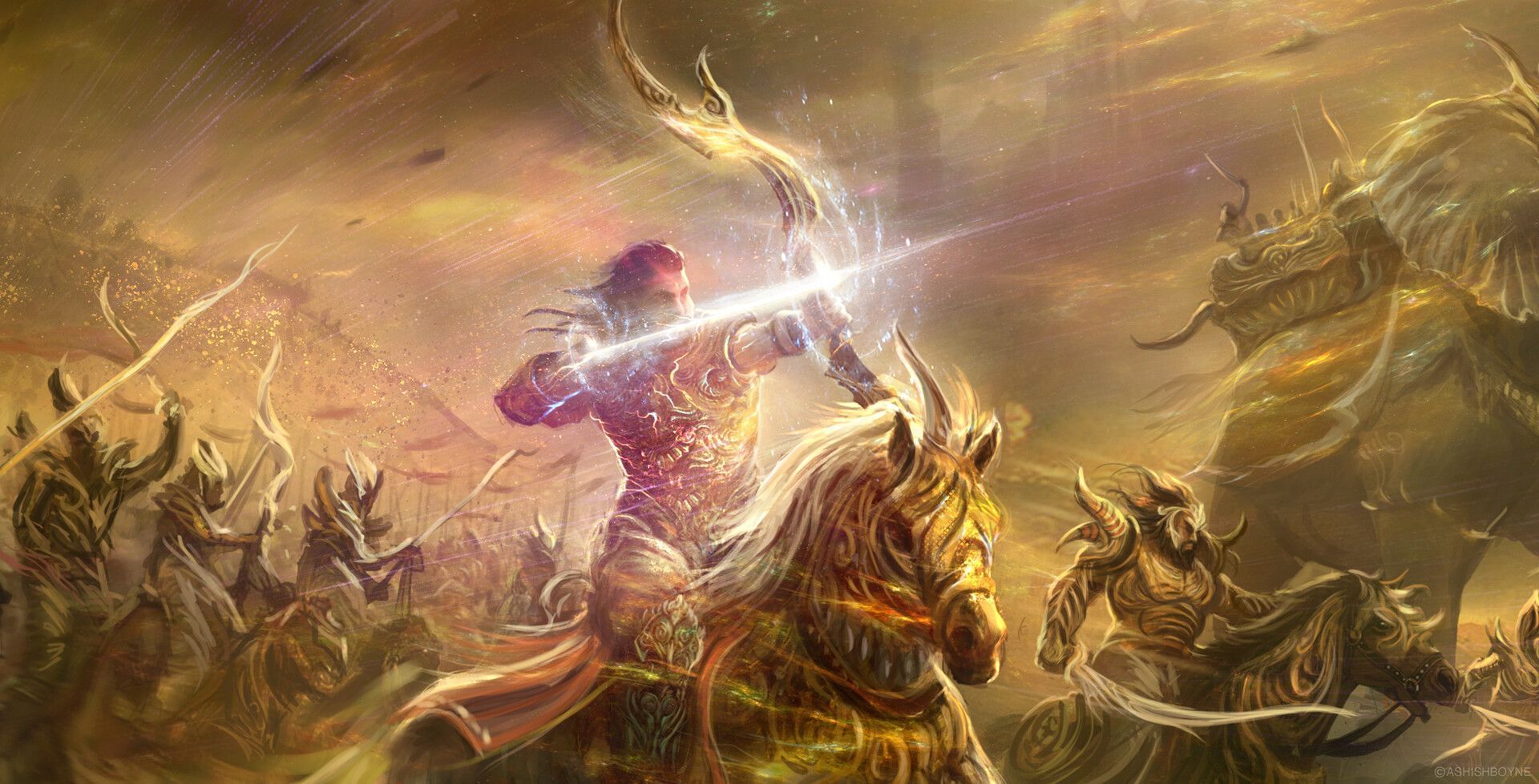 Mahabharat War Wallpapers - Top Free Mahabharat War Backgrounds ...