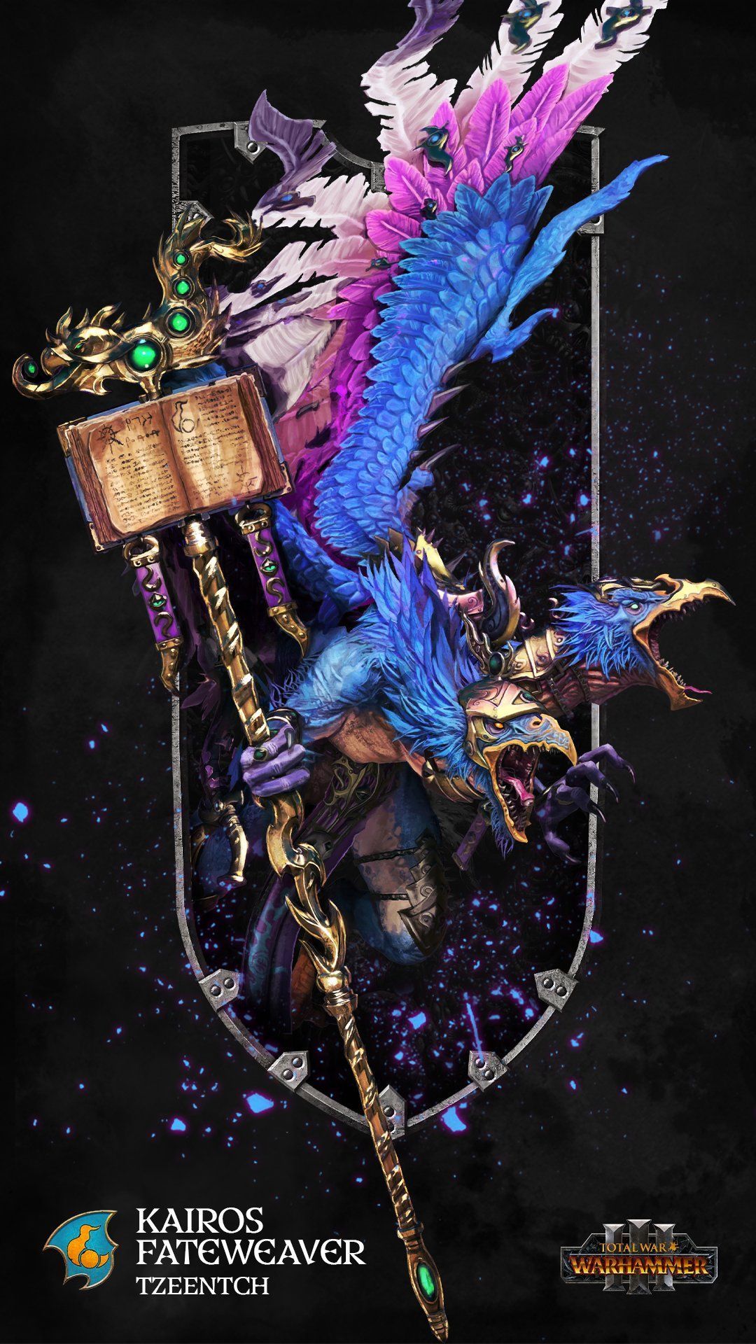 1080x1920 Total War on X: Fateweaver, the Oracle