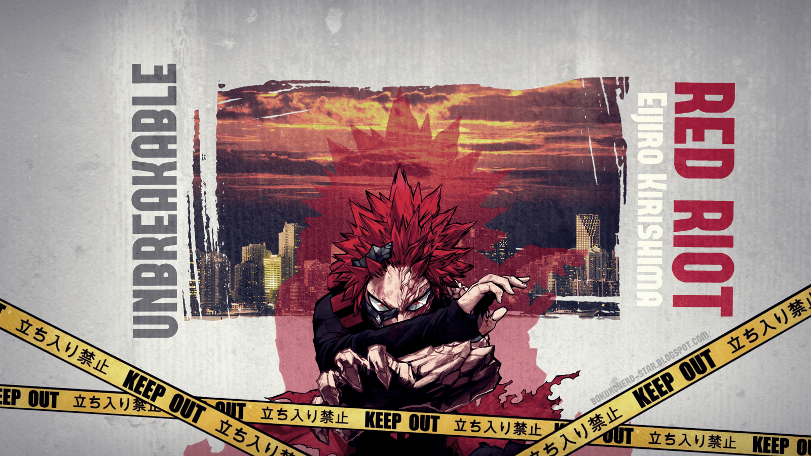 1600x899 Boku no Hero Star: Wallpaper Eijiro Kirishima 2