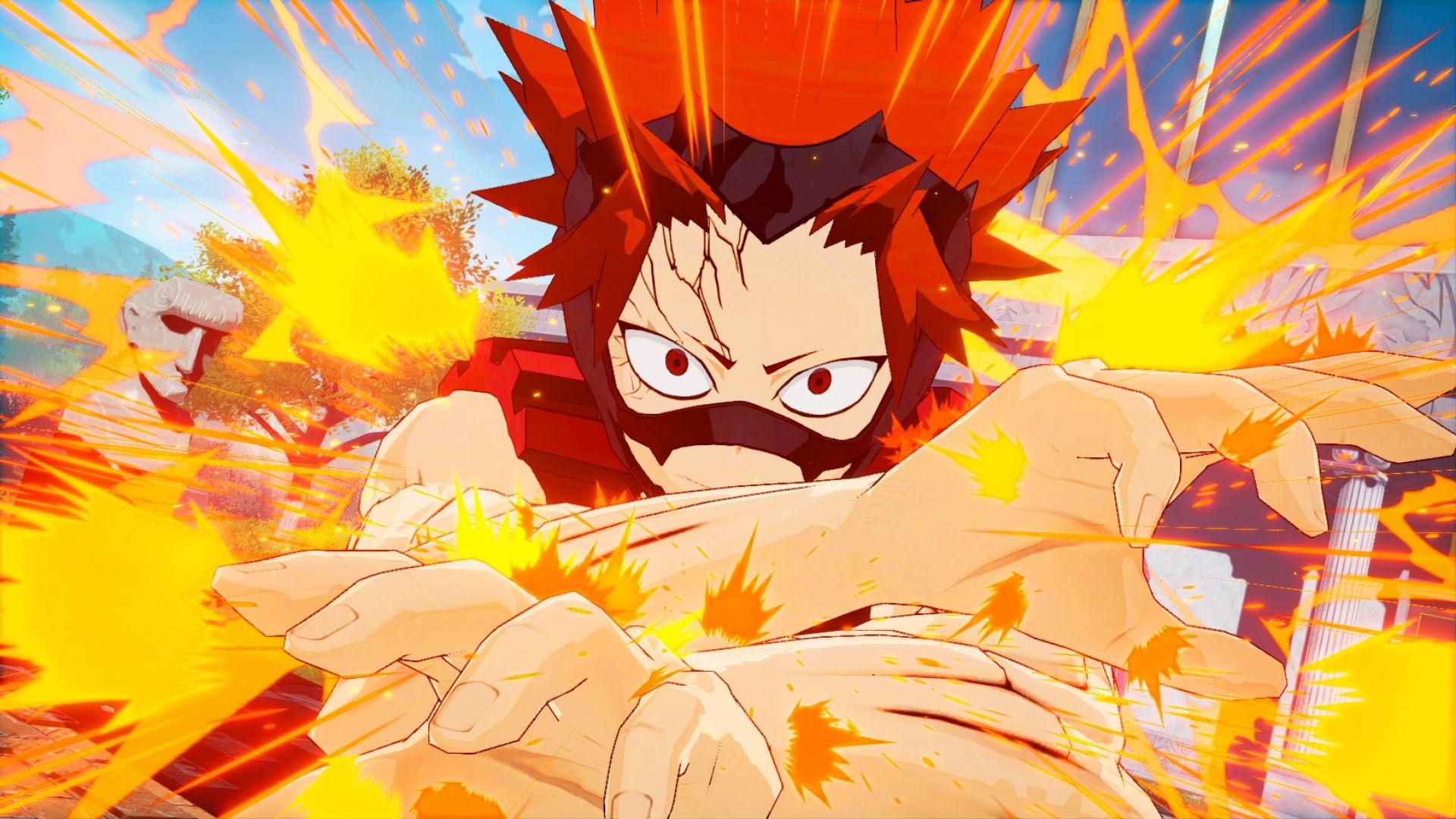 1920x1080 My Hero: One's Justice screenshots show Fumikage Tokoyami