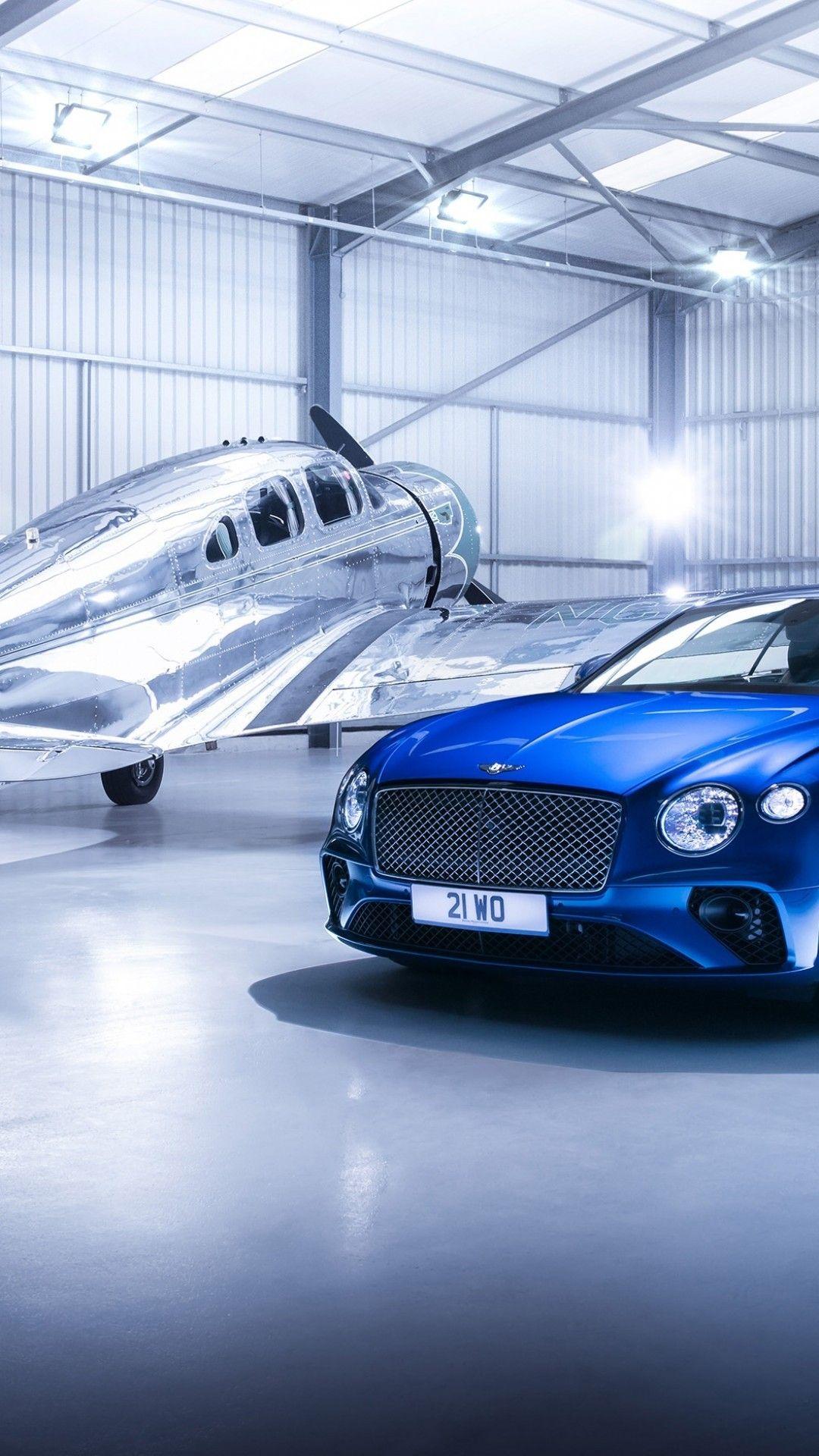 1080x1920 Download 1080x1920 Bentley Continental Gt Blue, Luxury