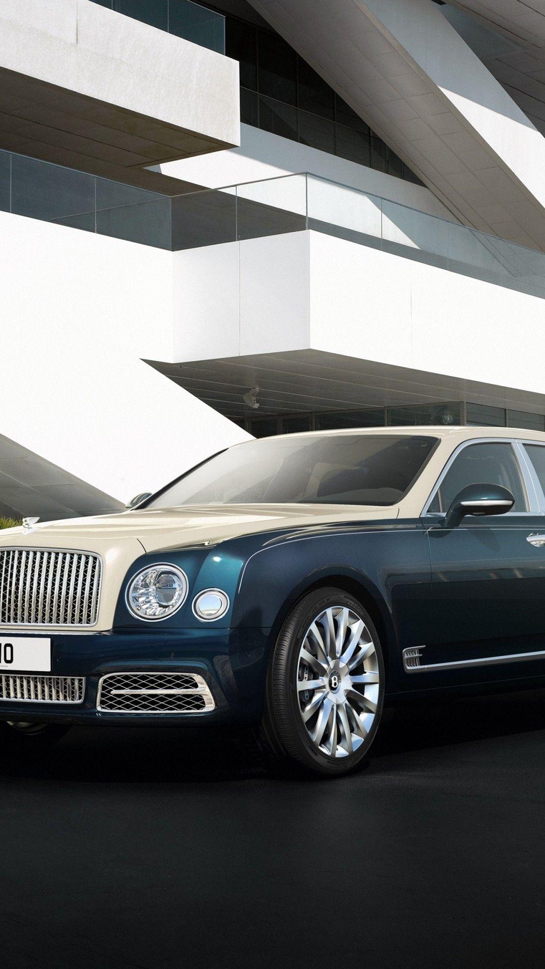 1080x1920 Download 1080x1920 Bentley Mulsanne, Side View, Luxury, Cars