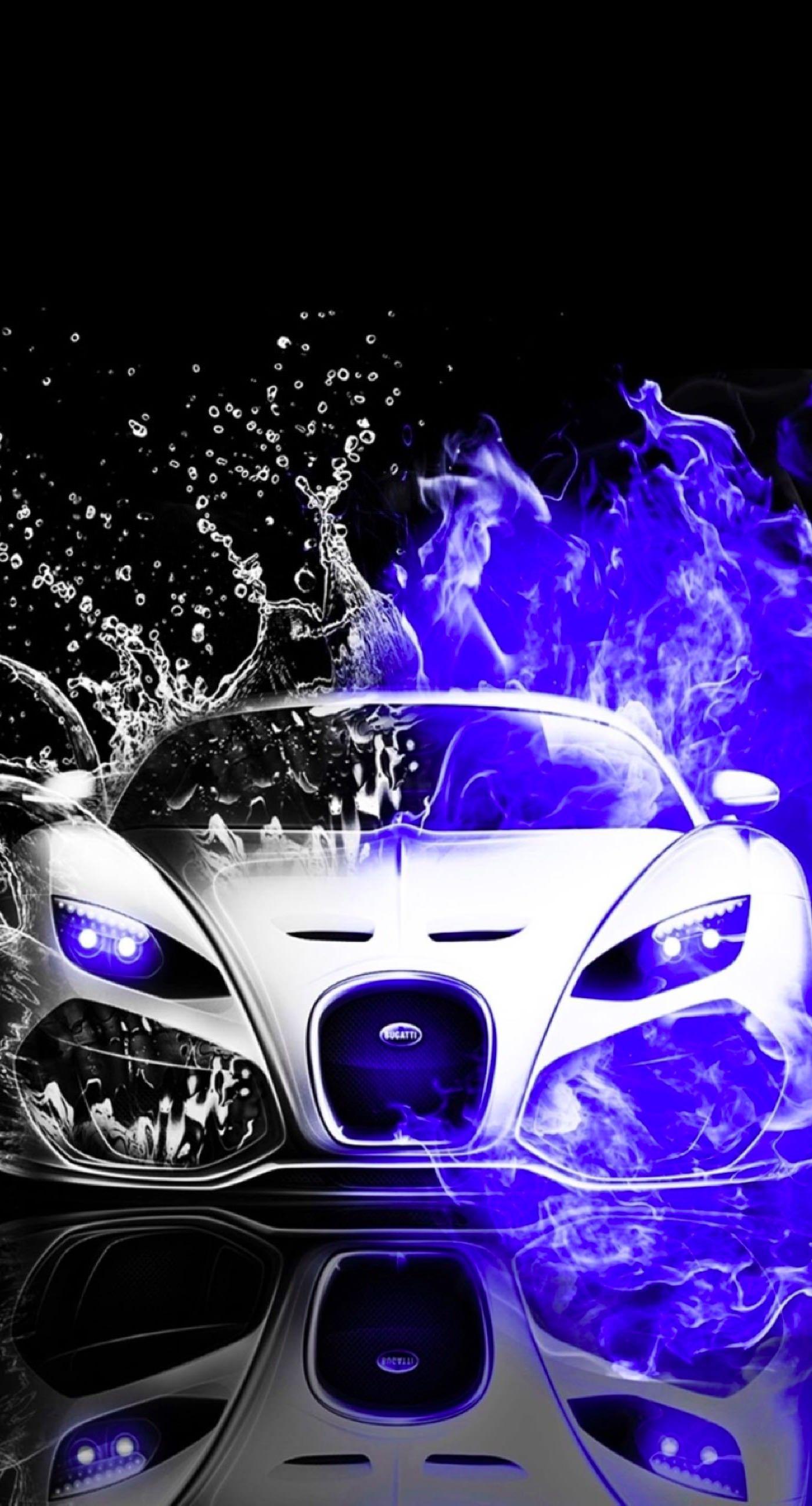 1398x2592 Cool Cars Blue Water Black And White. Wallpaper.sc IPhone6sPlus