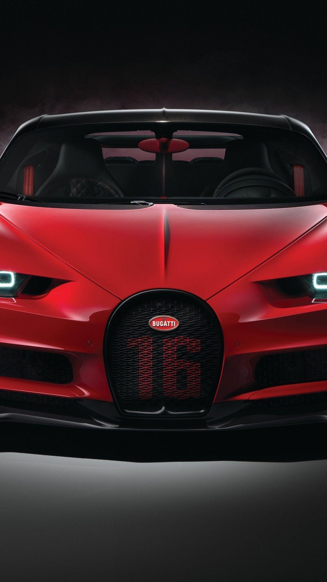1080x1920 Download 1080x1920 Bugatti Chiron, Cars, Red, Supercar