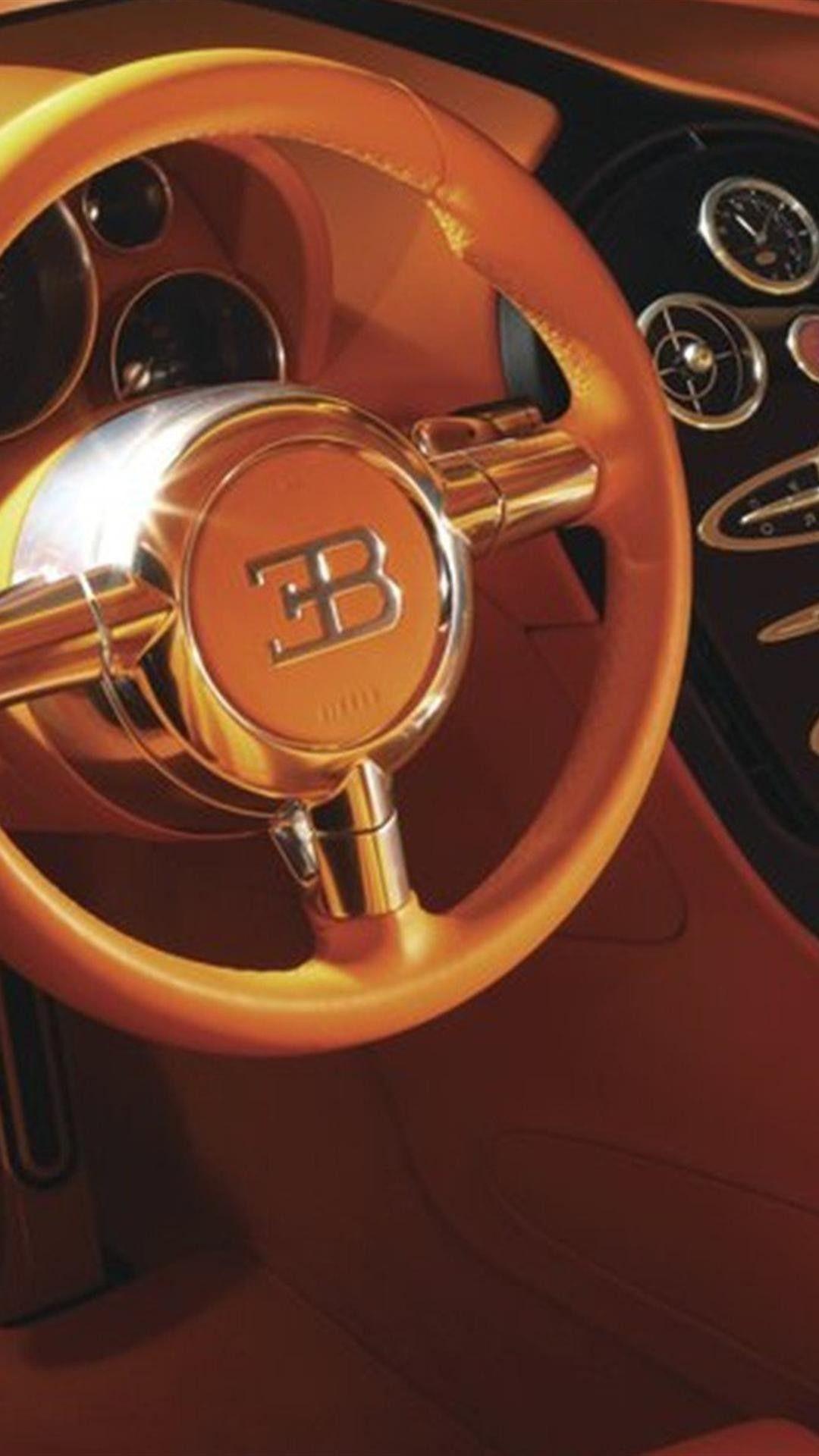 1080x1920 Bugatti Logo Wallpaper