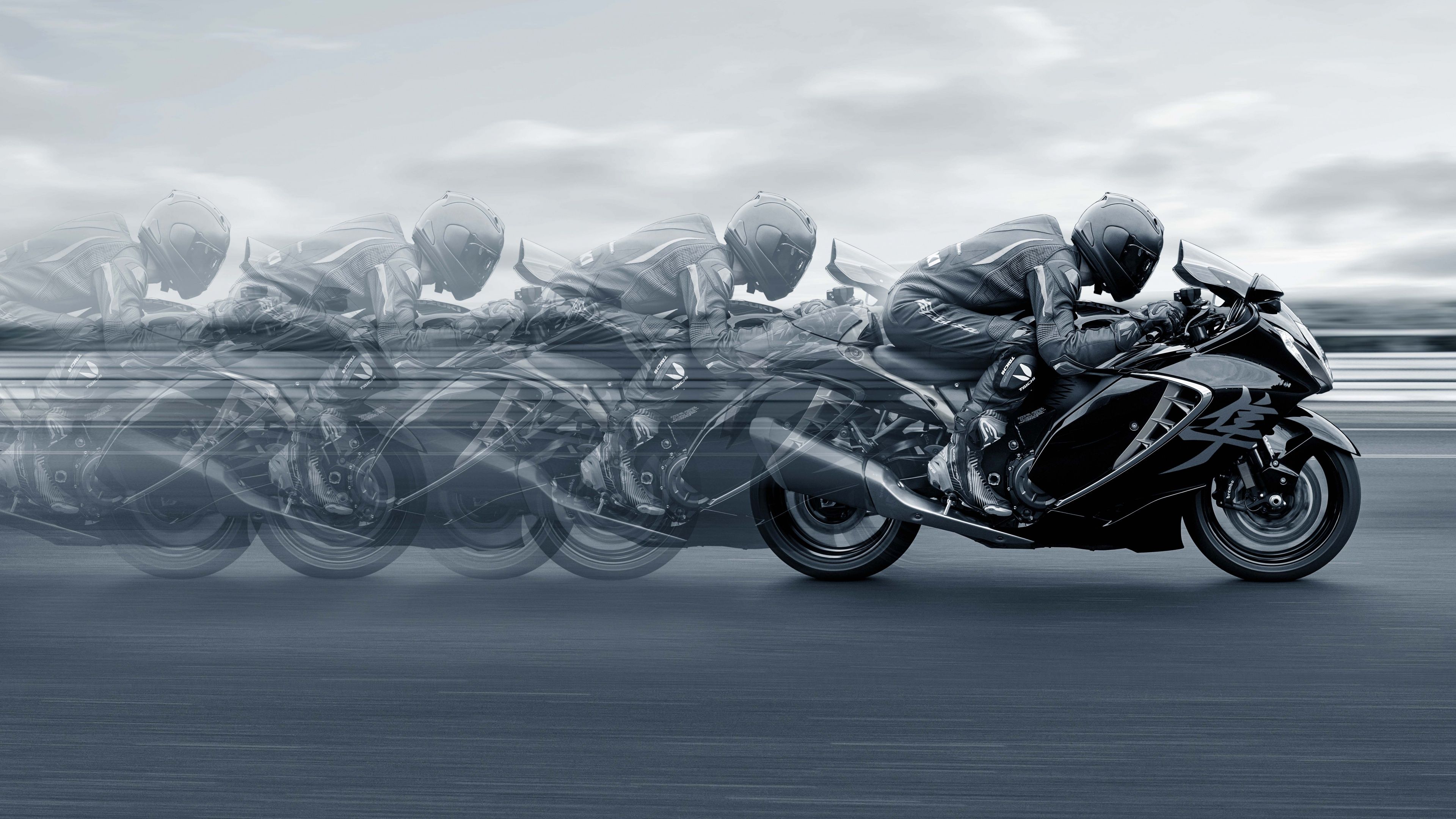 3840x2160 Suzuki Hayabusa Wallpaper 4K, Racing