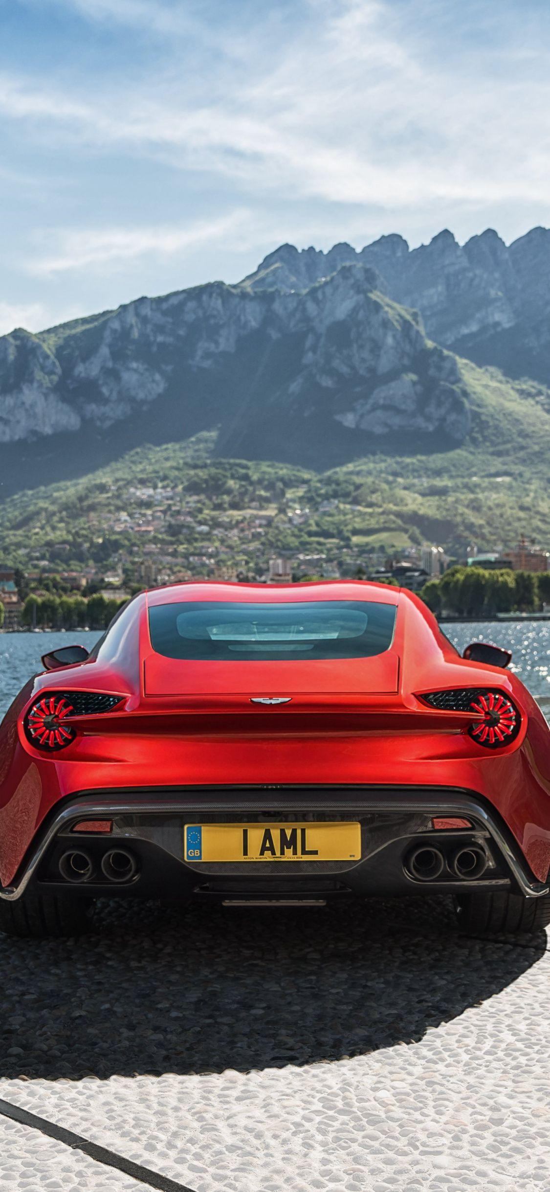 1125x2436 Download 1125x2436 wallpaper aston martin vanquish zagato