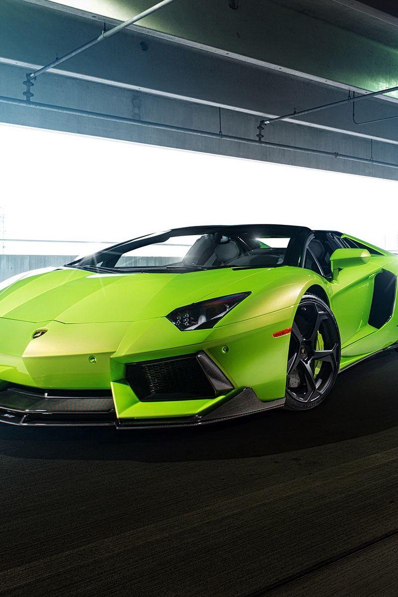 800x1200 Download wallpaper 800x1200 lp- aventador, green