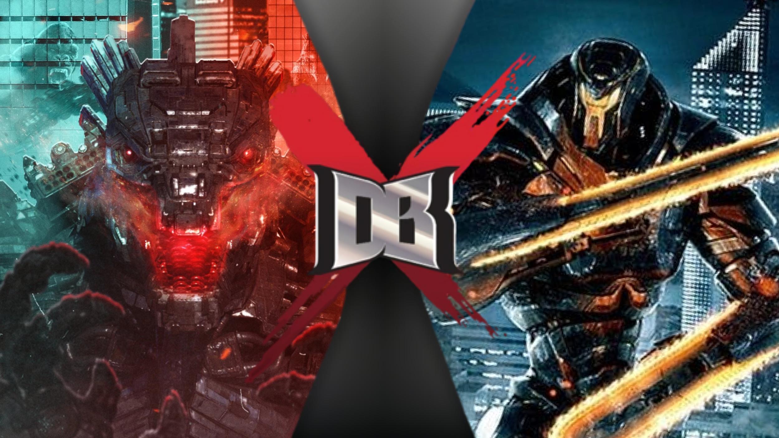 2500x1406 MechaGodzilla vs Obsidian Fury. DBX