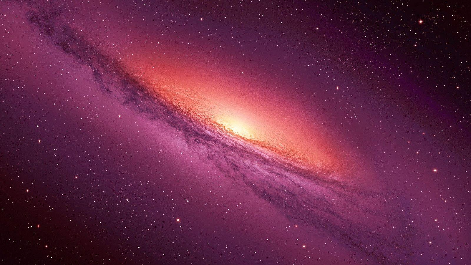 1600x900 Purple Galaxy Wallpaper