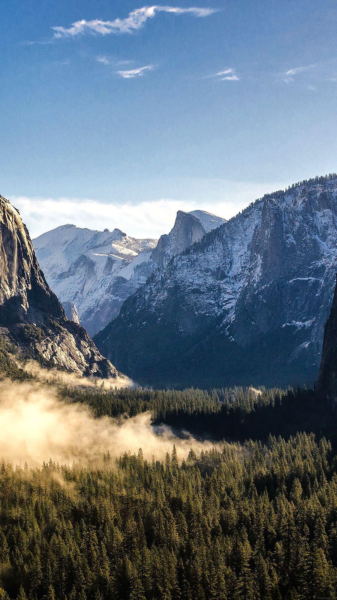 Yosemite Road IPhone Wallpaper  IPhone Wallpapers  iPhone Wallpapers