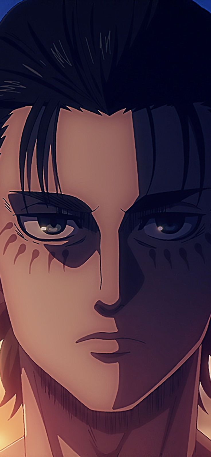 736x1592 HD Eren Yeager Wallpaper
