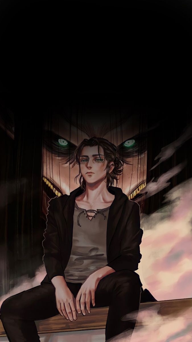 675x1200 Eren Yeager wallpaper